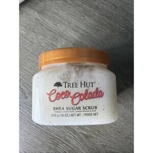 Tree Hut Coco Colada Shea Sugar Scrub 18oz Exfoliating & Moisturizing - A22